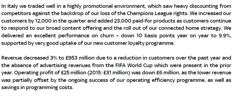 Immagine di SKY Corporate Europe: 4,7 mln abbonati a Sky Italia. In aumento ricavi e on demand  - Scopri su Sky Italia