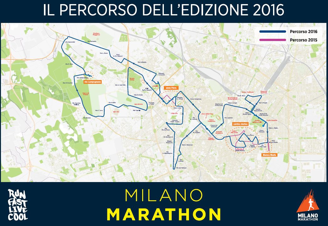 Con la diretta esclusiva di Fox Sports HD tutti protagonisti della Milano Marathon 2016  