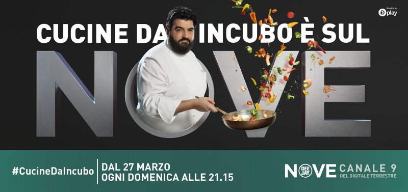 Cucine da Incubo 4a stagione con Antonino Cannavacciuolo sbarca sul canale NOVE 
