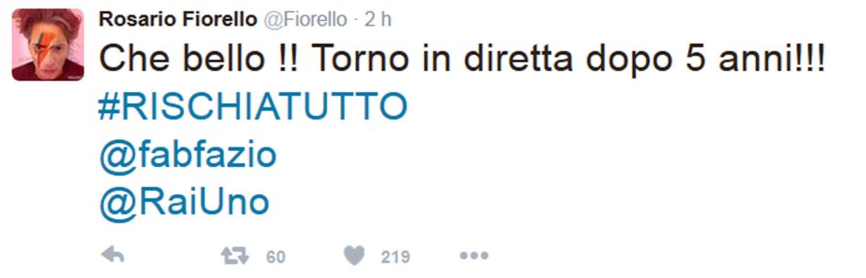 Fiorello, Allegria!! Dopo 5 anni di assenza torna su Rai 1 con Rischiatutto 