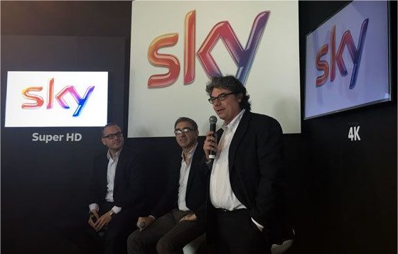 Sky, tutte le partite di Euro 2016 in Super HD e dal 2017 al via il 4K HDR
