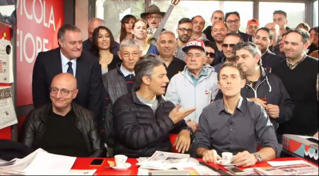 Il morning show di Fiorello su Sky parte tra Comunali Roma e Negramaro
