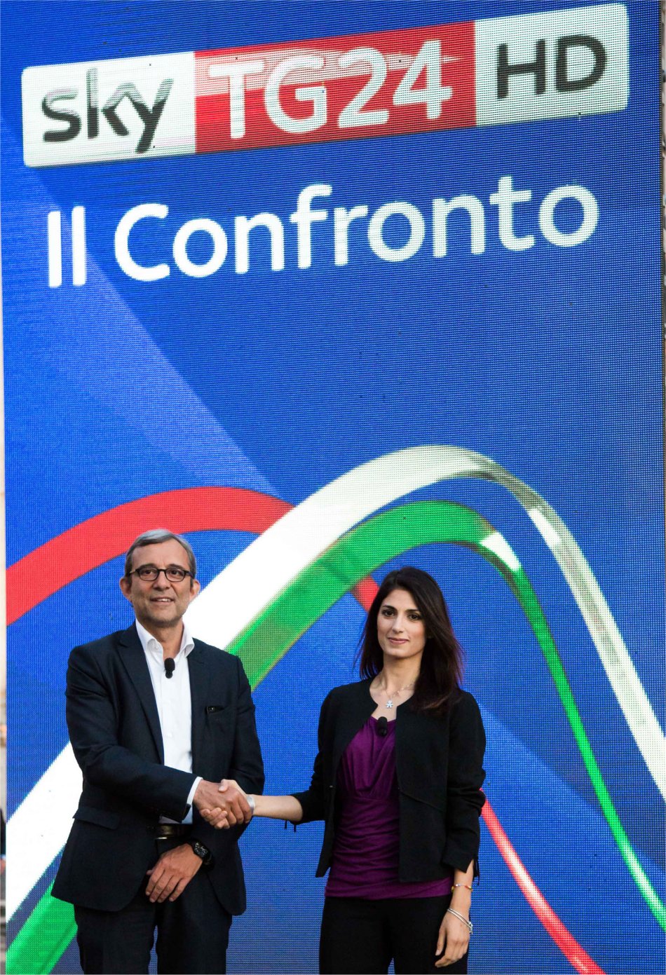 460 mila su Sky TG24 e Tv8 per il #ConfrontoSkyTG24 Giachetti / Raggi per Sindaco Roma