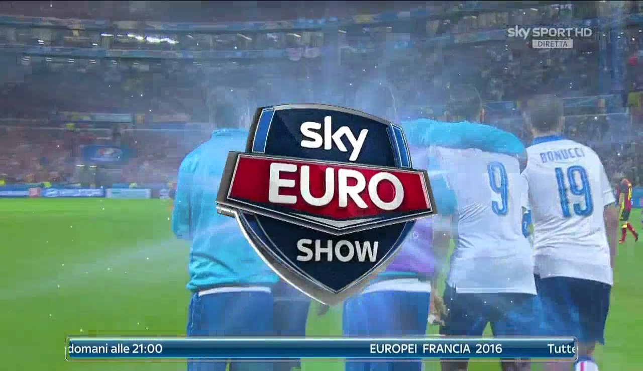 Si sogna con l'Italia a #SkyEuro2016 e 2 milioni e 40 mila premiano la qualità Sky Sport