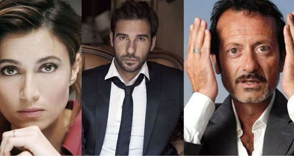 Edoardo Leo, Rocco Papaleo e Anna Foglietta incontrano i fans allo Spazio Sky in Darsena