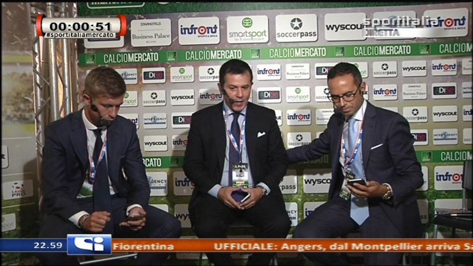 Sportitalia raddoppia gli ascolti grazie alla lunga maratona in diretta per il Calcio Mercato