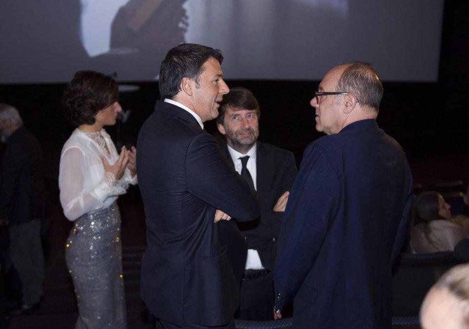 Renzi alla prima The Young Pope. Zappia (Sky): «Prodotto italiano per il mercato globale»
