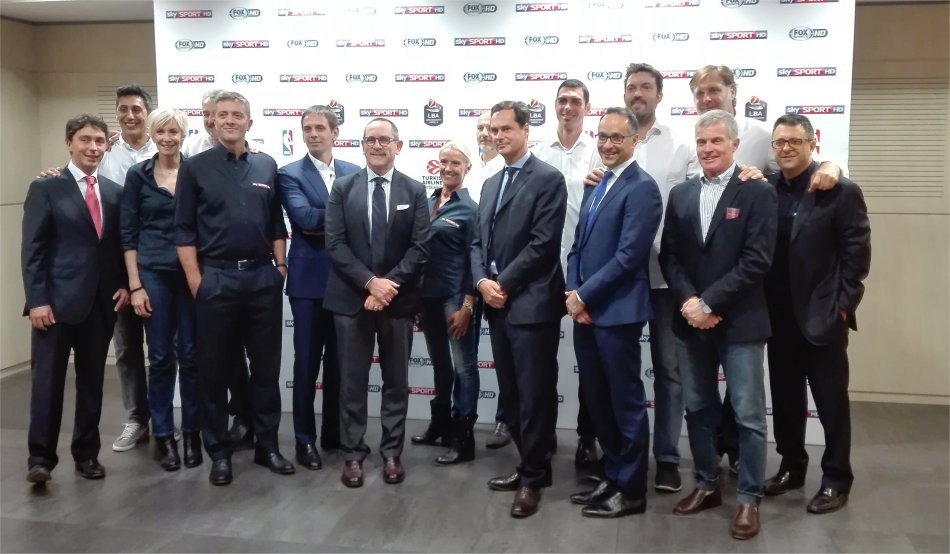 La stagione di Basket su Sky Sport e Fox Sports, oltre 1000 occasioni per emozionarsi