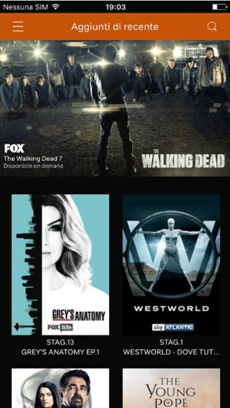 Su ITunes  la nuova app Now TV dedicata ai clienti con smartphone Apple