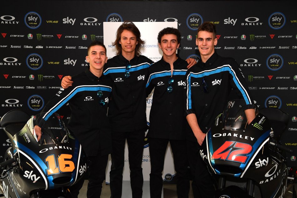 Sky Racing Team VR46, #IlGiocoRicomincia: a Milano parte il countdown verso il Motomondiale 2017