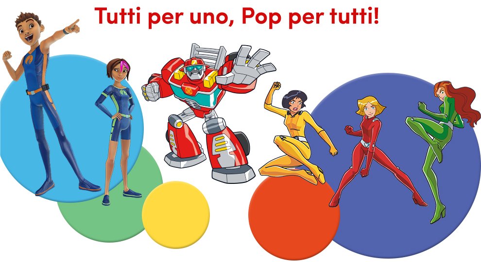 Sony lancia POP, dal 4 Maggio il nuovo canale free digitale terrestre (LCN 45) per bambini 
