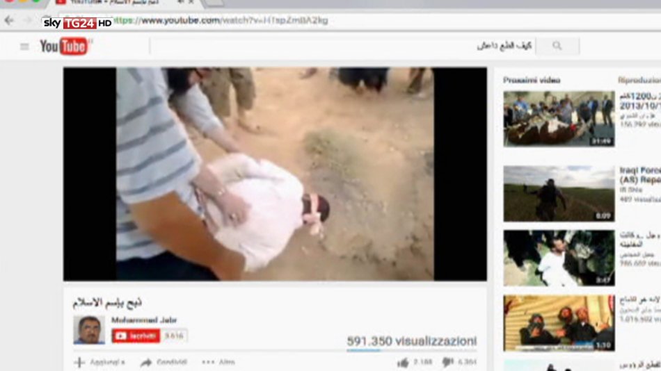 ISIS su Youtube, Sky TG24 si domanda: Perchè non vengono rimossi?
