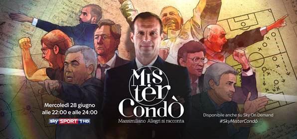 #SkyMisterCondò, Massimiliano Allegri si racconta a Sky Sport (anche su Sky On Demand)