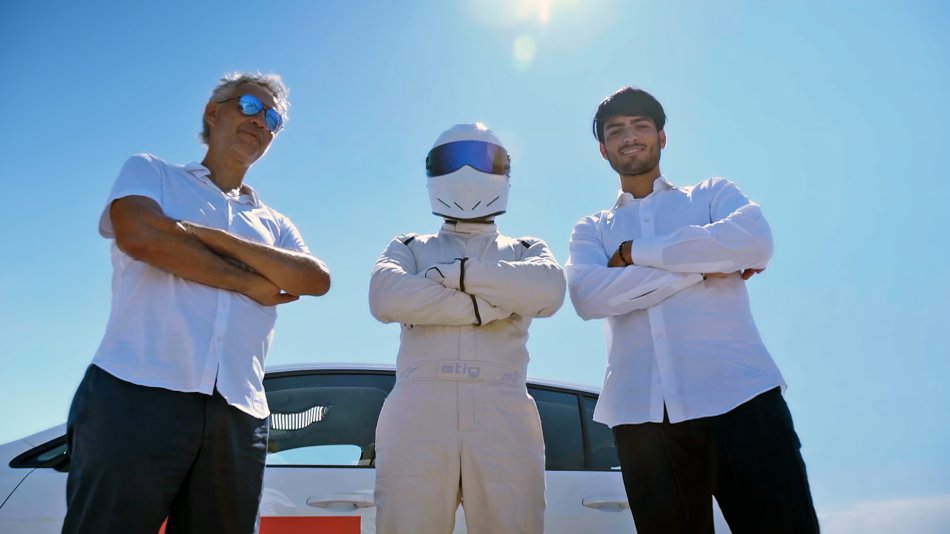 Sky Uno, Andrea Bocelli protagonista della puntata speciale di Top Gear Italia
