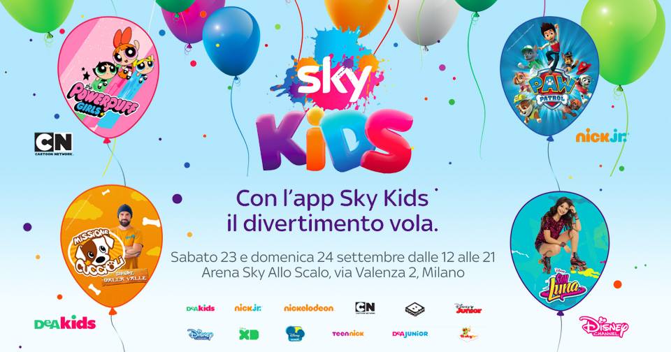 Con Sky Kids un weekend di eventi per la famiglia allo scalo Porta Genova (Milano)