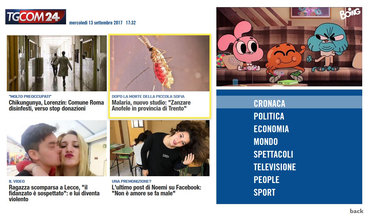Mediaset partecipa a progetti di sperimentazione e innovazione tecnologica HbbTv