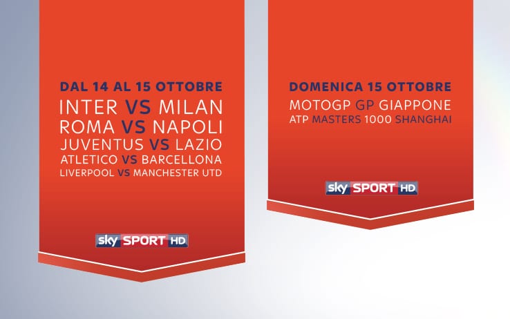 October Best, quindici giorni di sport senza sosta su Sky Sport HD