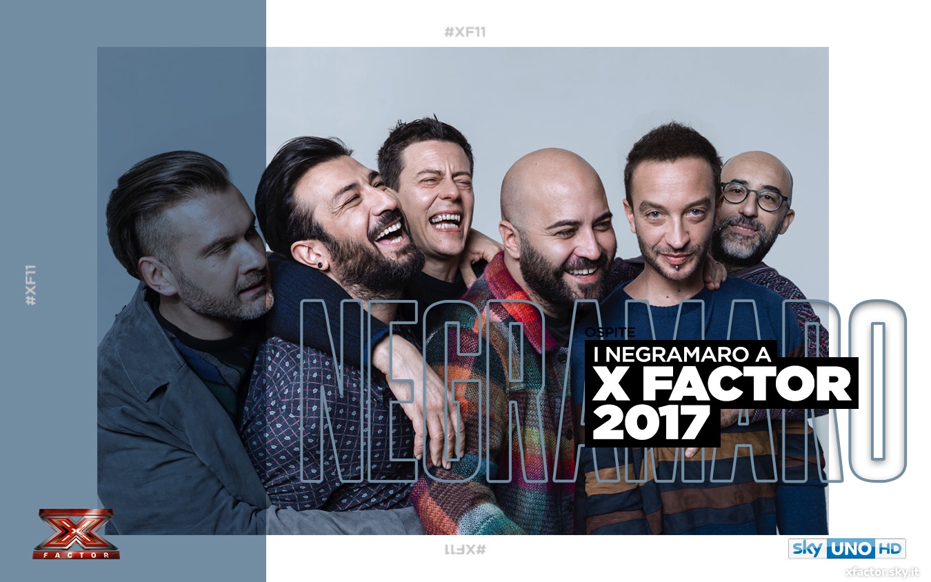 #XF11 in diretta su Sky Uno, è la serata degli inediti. Ospiti Negramaro 