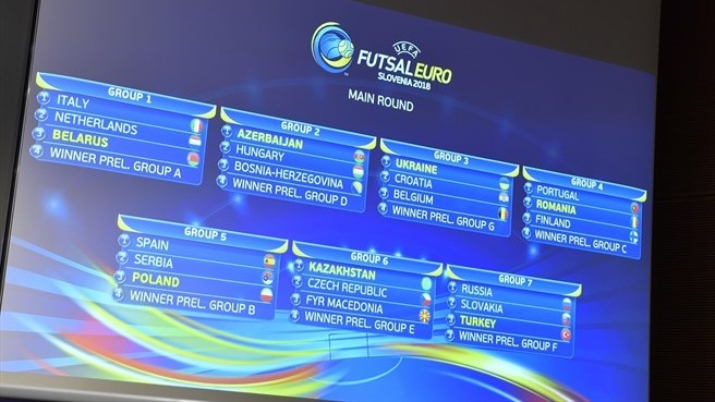 UEFA Futsal EURO 2018 in esclusiva su Fox Sports (Sky, 204) [30 gennaio -10 Febbraio]