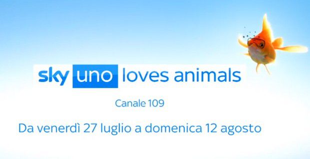 Torna Sky Uno Loves Animals (canale 109) dal 27 Luglio al 12 Agosto 2018