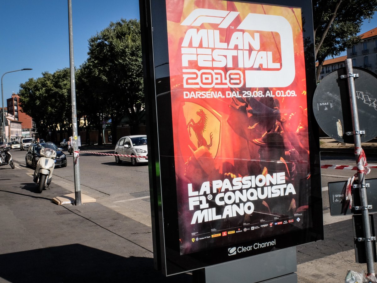 Formula 1 Milan Festival 2018, live su Sky Sport F1 e Sky Sport Uno