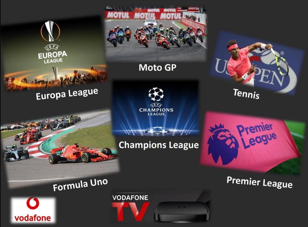 Vodafone TV, i match di Champions League grazie al canale Sky Sport Mix HD