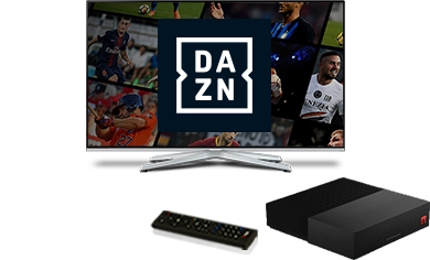 Con TIM Box i grandi contenuti sportivi DAZN inclusi per quattro mesi