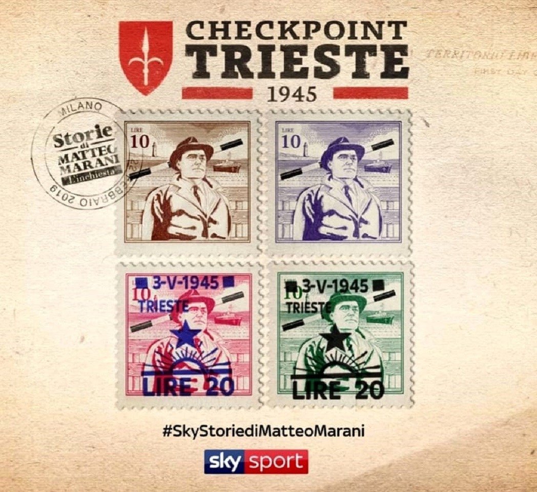 Immagine di Stasera su Sky Sport, Storie di Matteo Marani - 1945, Checkpoint Trieste