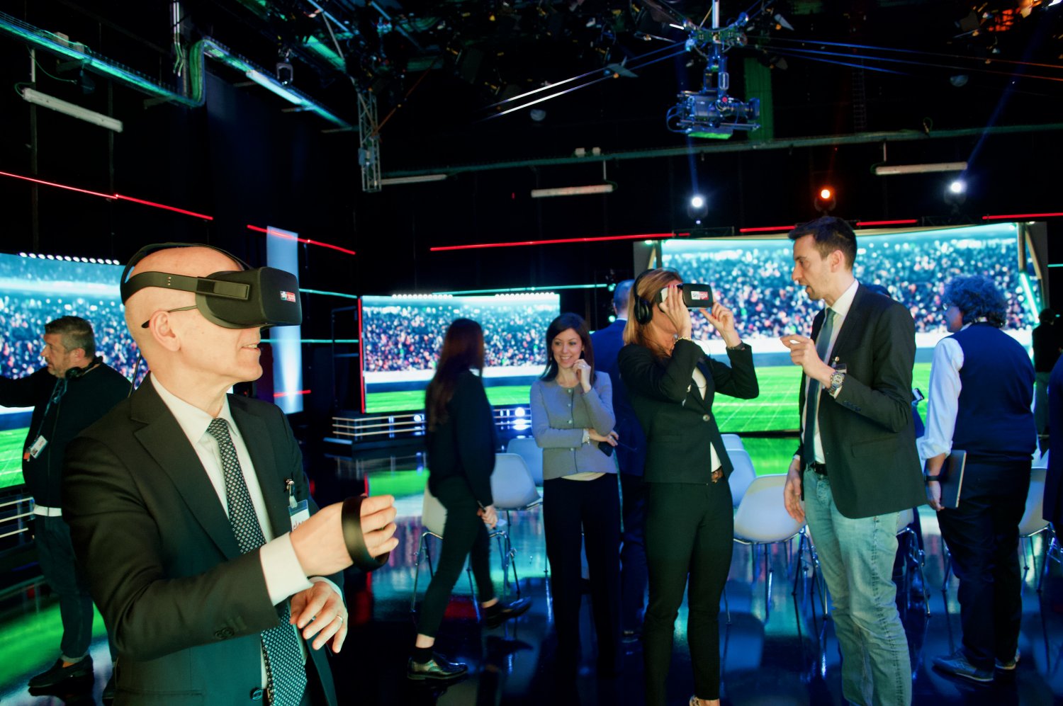 Intergruppo Innovazione Camera e Senato in visita a Sky Italia