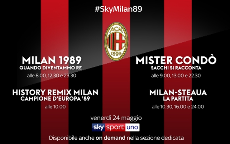 Immagine di #SkyMilan89, 30 anni fa la Coppa dei Campioni vinta da Arrigo Sacchi