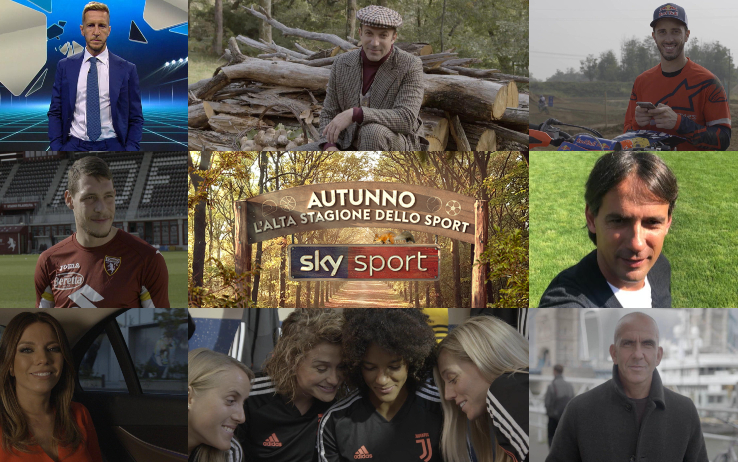 Autunno, alta stagione con cinque weekend di grande sport su Sky