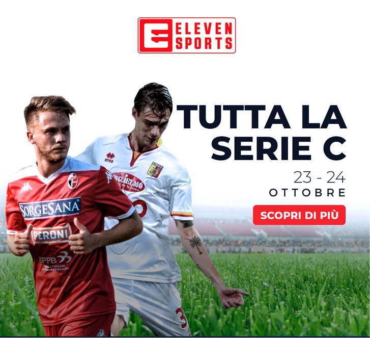 Serie C TV, 11a Giornata  - Programma e Telecronisti Eleven Sports