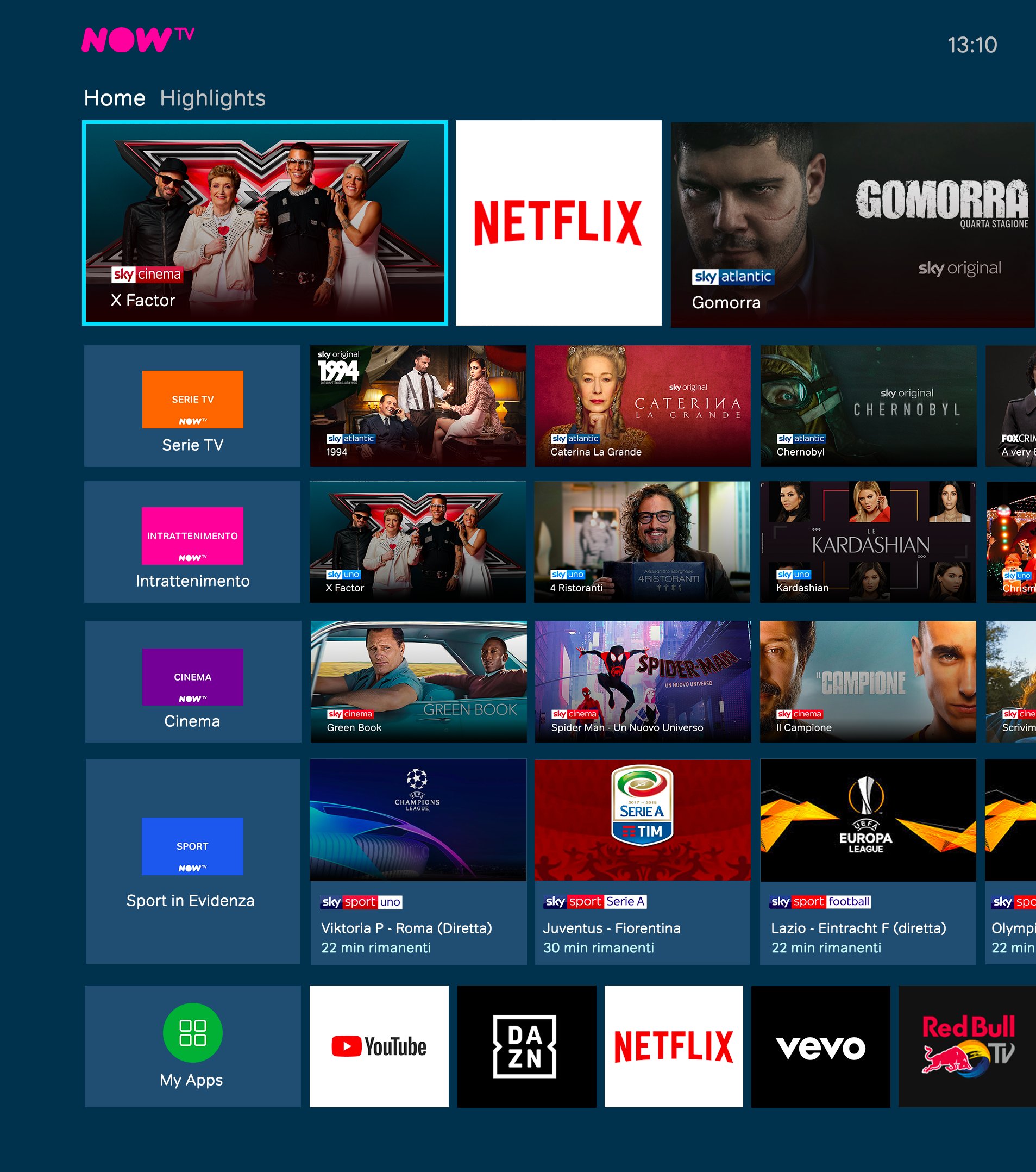 App Netflix arriva su NOW TV Smart Stick