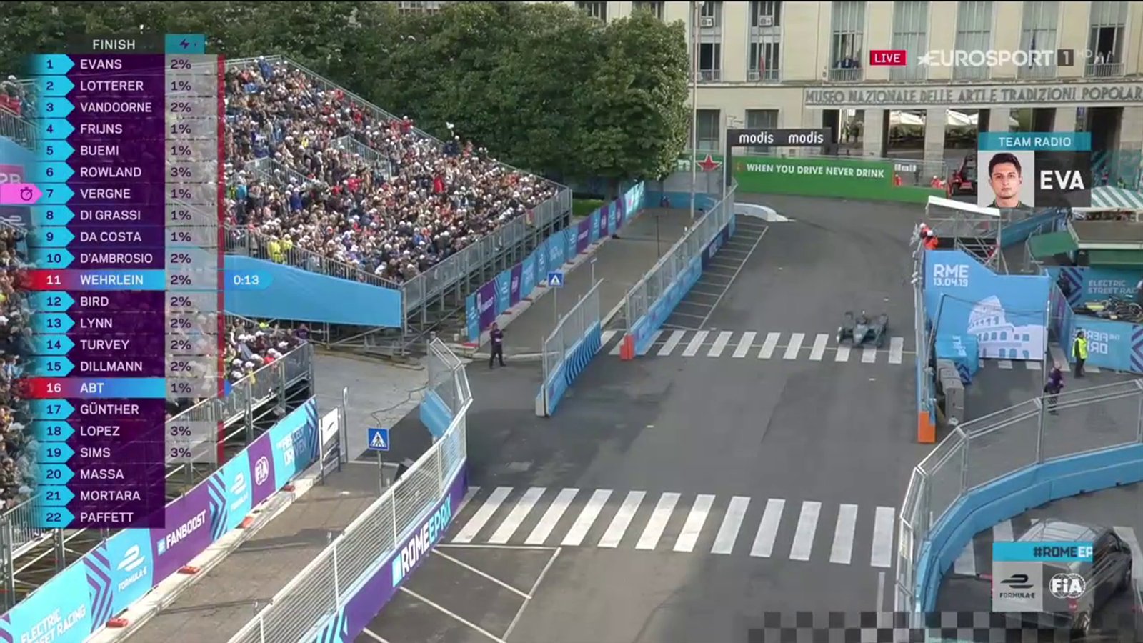 Formula E: al via la stagione 2019 in diretta su 20 Mediaset e Eurosport