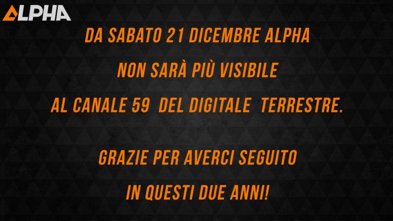 De Agostini cede LCN 59 digitale terrestre a Discovery. Alpha termina le trasmissioni