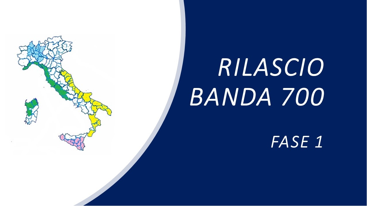 Banda 700, continua da oggi in Liguria la fase 1 del rilascio frequenze