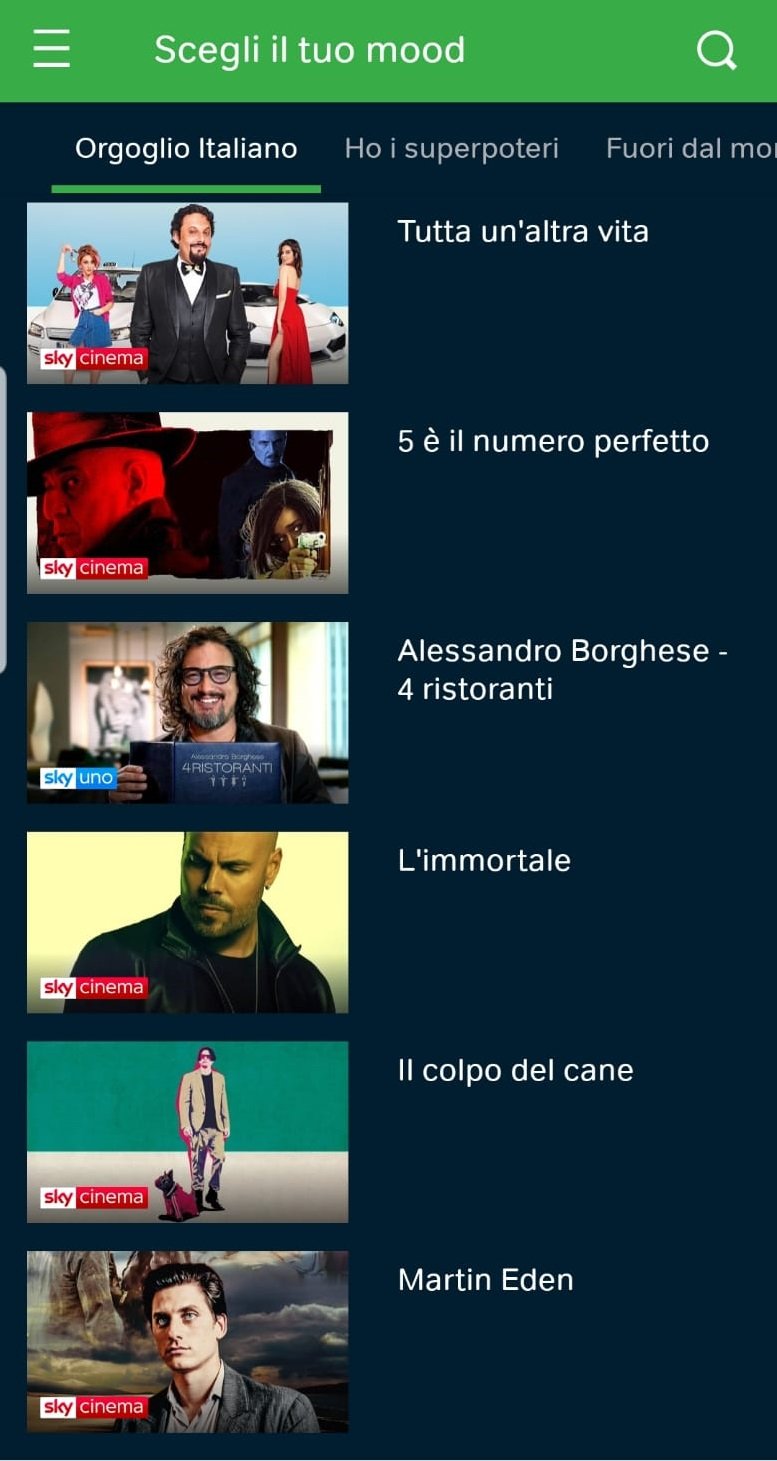NOW TV continua la sua evoluzione e riparte con Orgoglio Italiano 