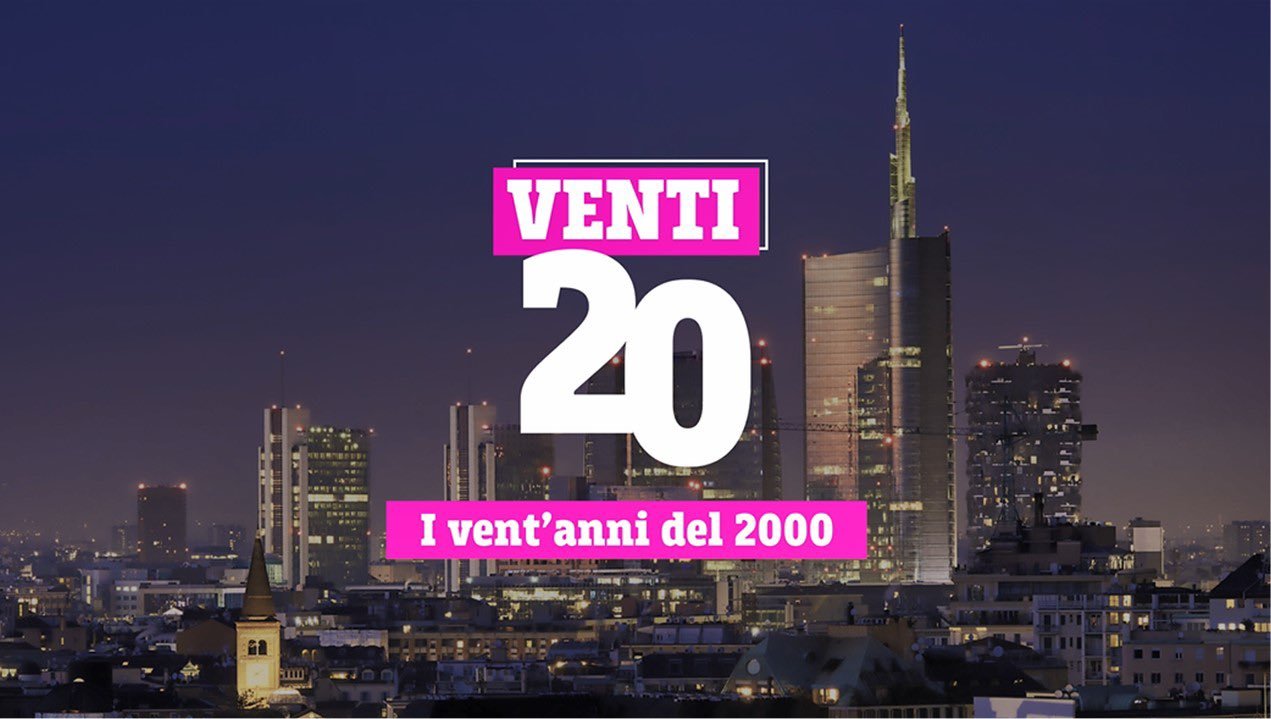 Venti20, produzione originale TV8 un viaggio nel passato degli anni 2000