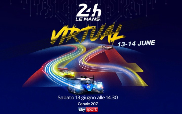 24 ore di Le Mans virtual edition, in diretta integrale su Sky Sport F1 HD