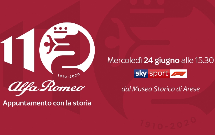 110 anni di Alfa Romeo, su Sky Sport F1 (e Uno) appuntamento con la Storia