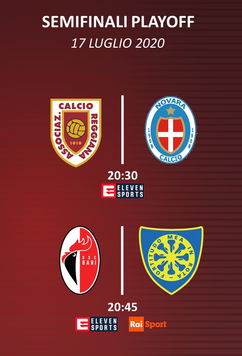 Serie C TV, Final 4 Semifinale - Programma e Telecronisti Eleven Sports