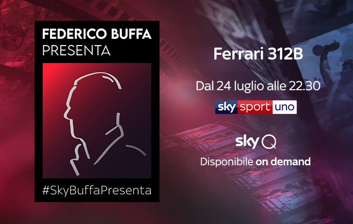 Immagine di #SkyBuffaPresenta, Ferrari 312b su Sky Sport la rossa più iconica di sempre  - Scopri su Sky Italia