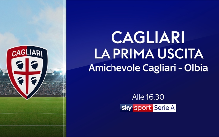Oggi su Sky Sport: Cagliari-Olbia e Napoli-Teramo (solo PPV). Domani Roma-Samb