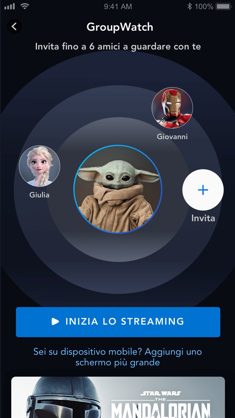 Disney+ lancia Groupwatch, nuova esperienza di co-viewing 