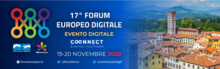 17 Forum Europeo Digitale - 19 e 20 Novembre 2020 | Aperte le iscrizioni