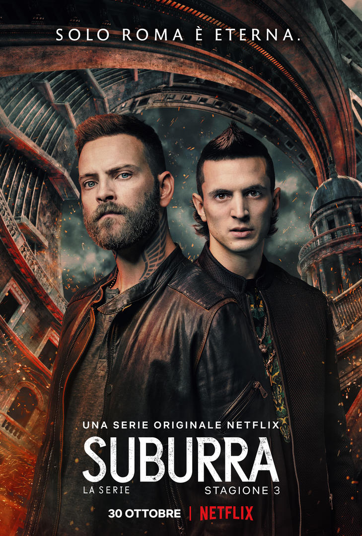 Disponibile su Netflix la terza e ultima stagione di Suburra - la serie