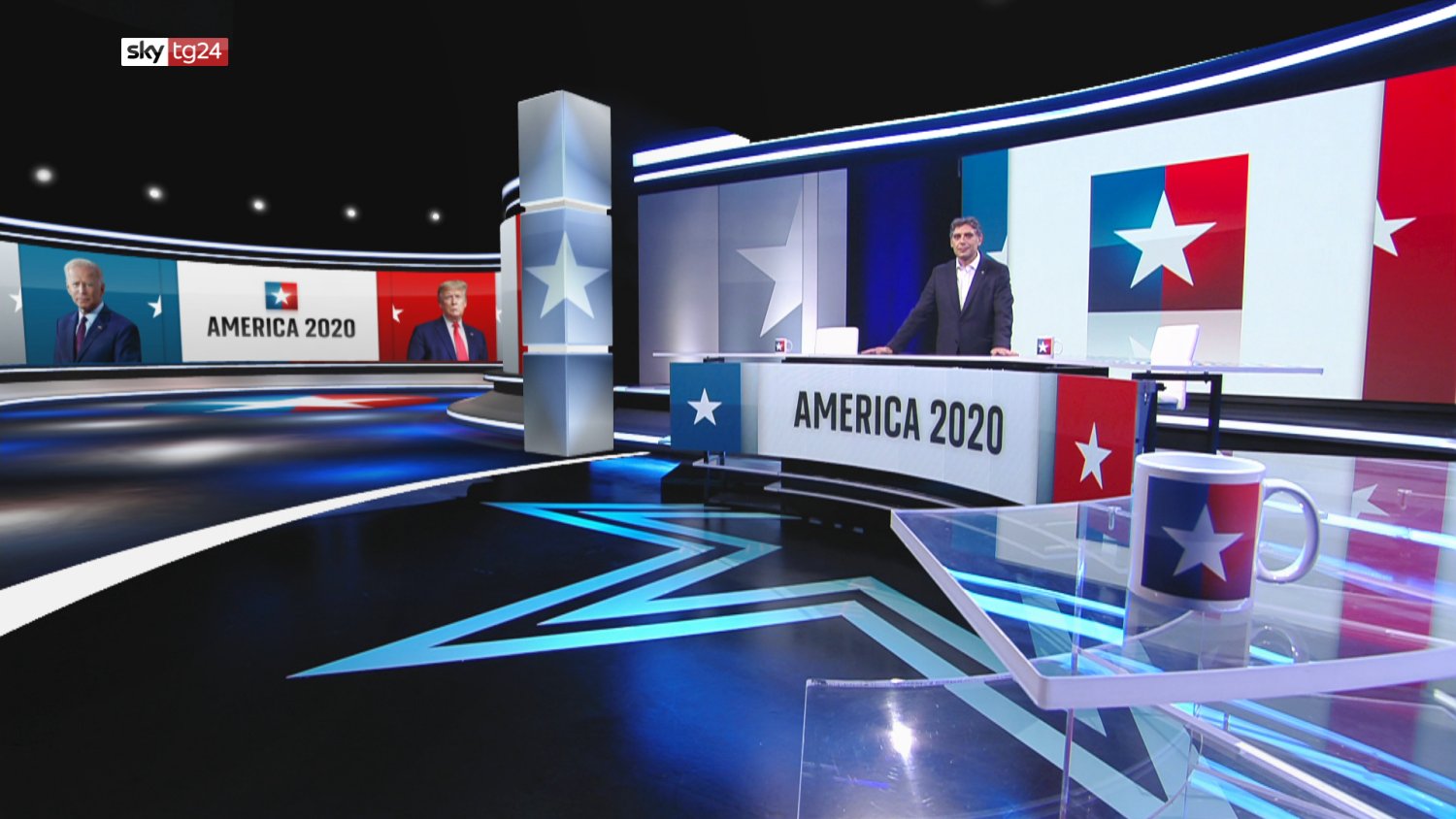 SkyTG24, La Stampa e La Repubblica insieme per «America 2020»