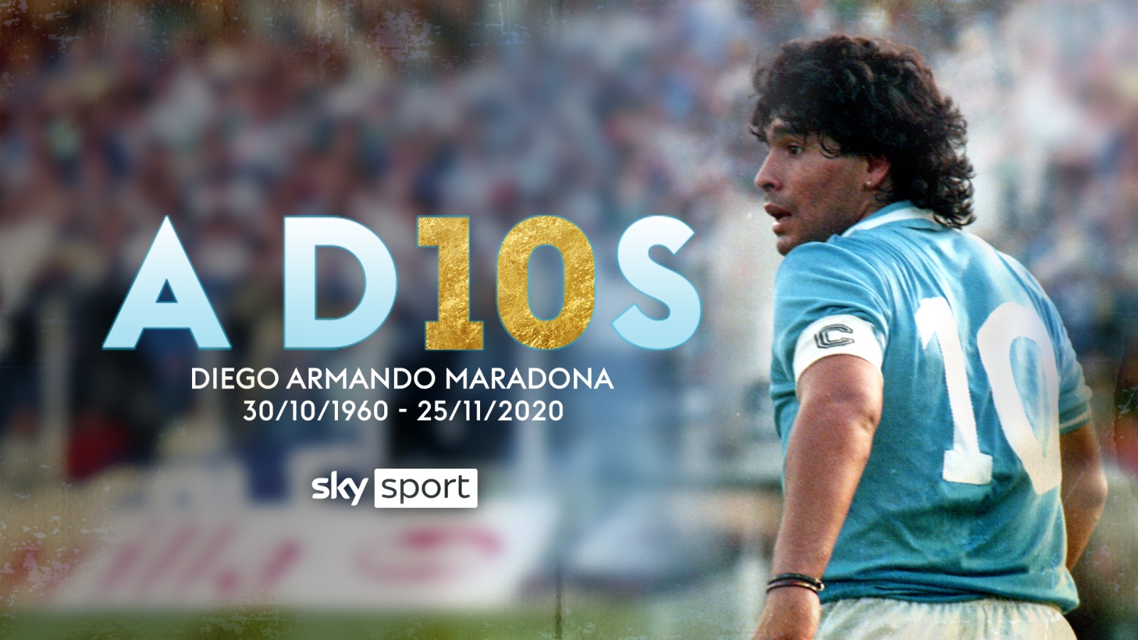 AD10S Diego, la programmazione di Sky Sport dedicata a Maradona