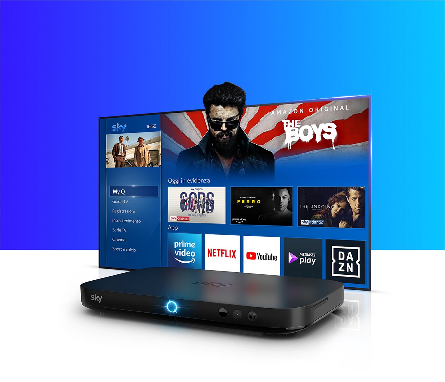 Accordo Sky Amazon - Prime Video su Sky Q e NOW TV su Fire Stick