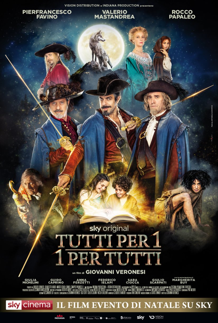 Tutti per 1 - 1 Per Tutti, su Sky e NOW TV il film di Natale in prima tv
